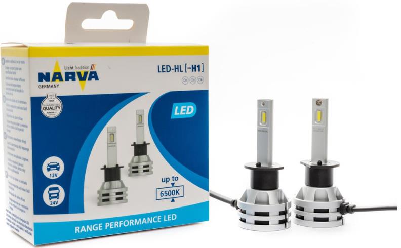 18057, Лампа LED H1 Range Performance 6500K (2 шт)