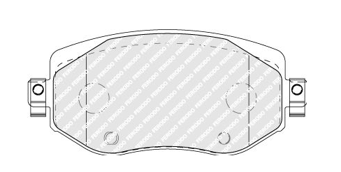 FDB5104, Комплект тормозных колодок RENAULT MEGANE IV 15->> (Front)