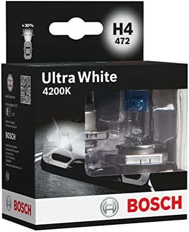 1 987 301 440, Лампа H4 Ultra White 12V 60/55W P43tBlister (2шт.)