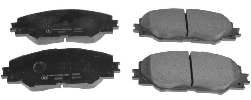 ADT342162, Комплект тормозных колодок, TOYOTA 05->> (Front)
