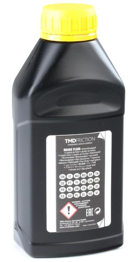 95002400, Тормозная жидкость DOT4 0.5L (500ml)