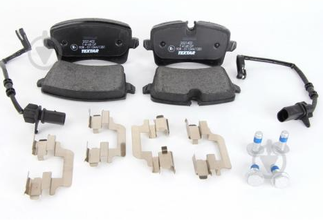2521402, Комплект тормозных колодок, + винты и датчики  Audi A6 11- (Rear)