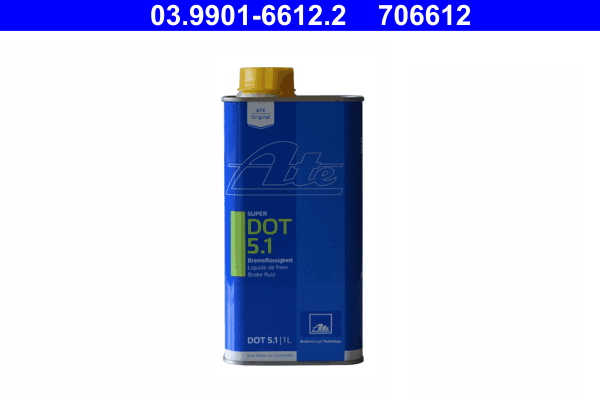 03.9901-6612.2, Тормозная жидкость SUPER DOT 5.1 1L