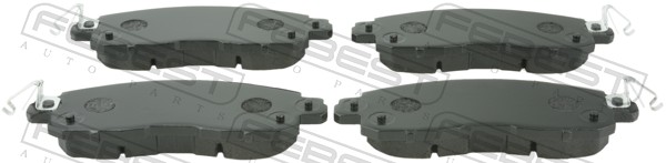 0201-L33RF, Колодки тормозные передние