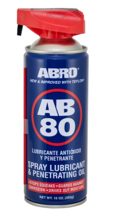 AB 80, Смазка с тефлоном (аэрозоль с насадкой) 283мл