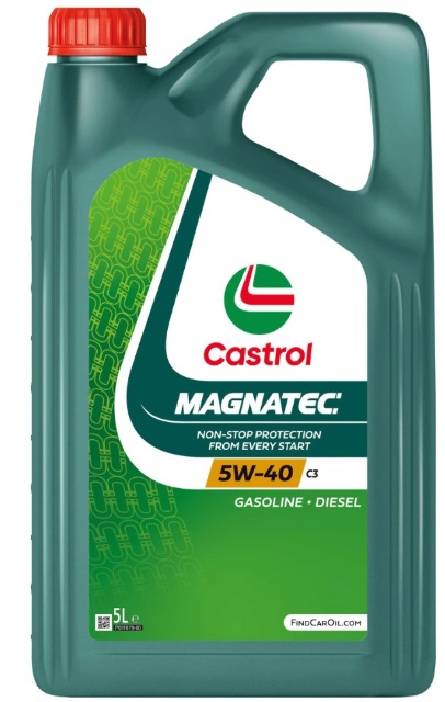 5w40 Magnatec 5L C3, Mасло моторное Castrol