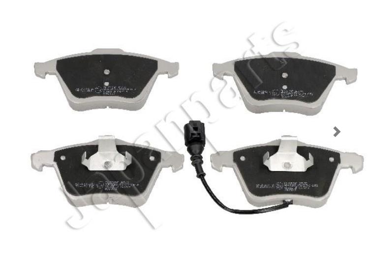 PA-0909AF, Комплект тормозных колодок, VW  GOLF VI 1.4 (Front)