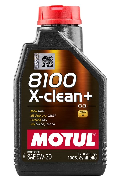5W30 8100 X-CLEAN+ 1L, 8100 X-CLEAN + 5W30 1L (106376)