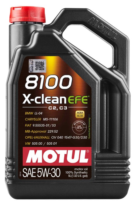 5W30 8100 X-CLEAN EFE5, 8100 X-CLEAN EFE 5W30 5L (109471)