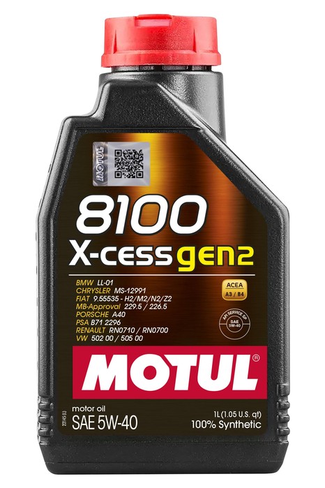 5W40 X-CESS GEN2 1L, 8100 X-CESS GEN2 5W-40 1L (109774)