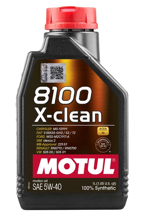 5W40 8100 X-CLEAN 1L, 8100 X-CLEAN 5W40 1L (102786)