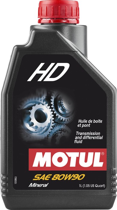 80W90 HD 1L, Масло трансмиссионное (105781) Motul