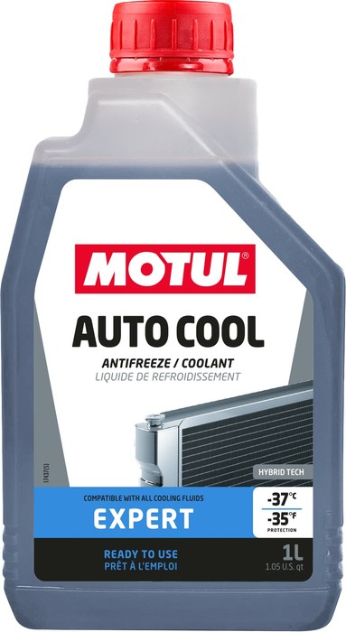 AUTOCOOL EXP -37°C 1L, Антифриз Motul G11 -37°C 1L (111735)