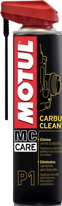 CARBU CLEAN P1 0.400L, Очиститель карбюратора 400мл (111660) Motul