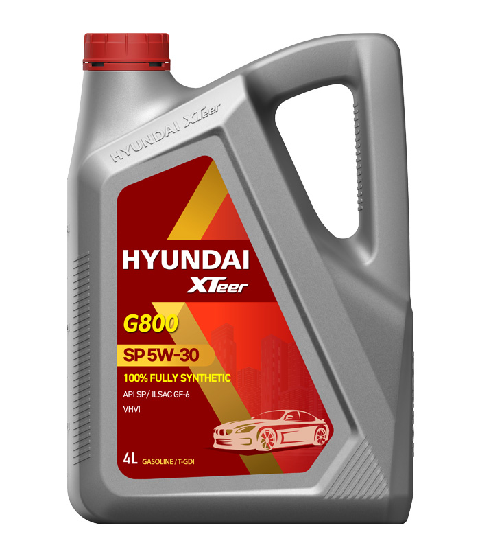 5W30 XTeer Ultra 4L, Масло моторное HYUNDAI XTeer G800 SP GF-6 4L